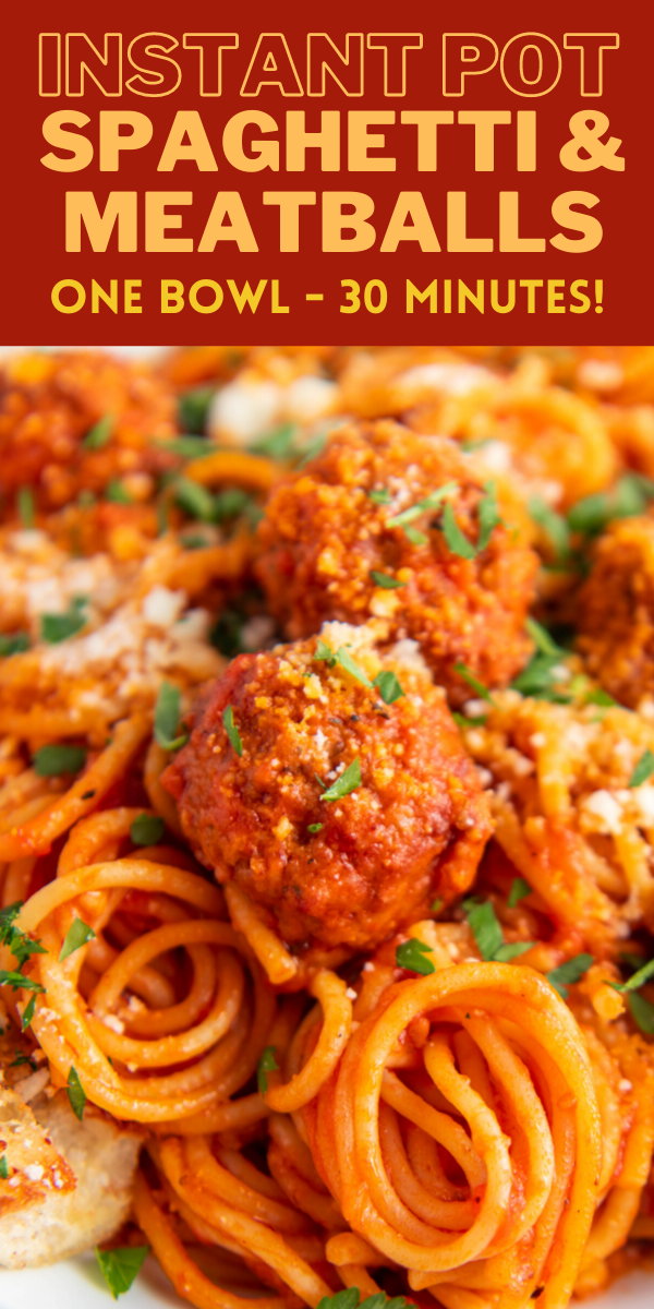 Instant Pot Spaghetti And Meatballs Easy Dinner Ideas