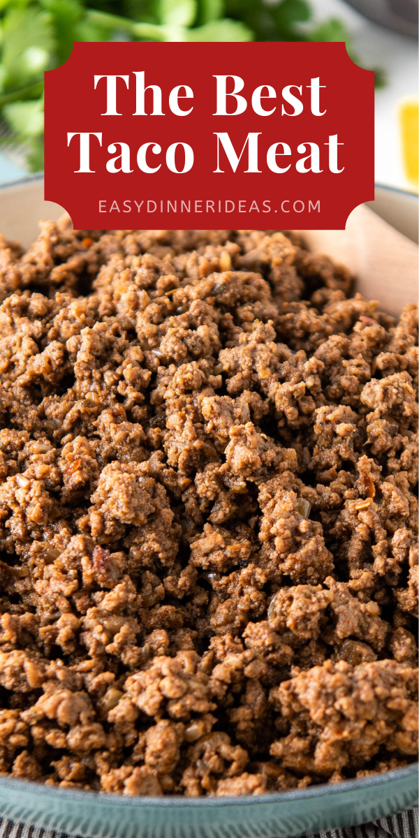 Best Ground Beef Taco Meat Recipe | Easy Dinner Ideas