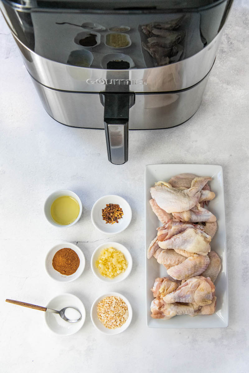 Gourmia air 2024 fryer chicken wings