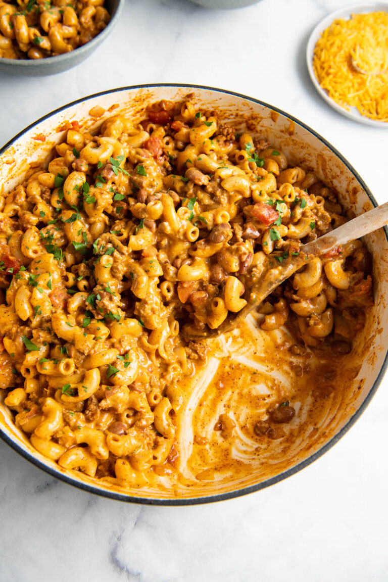 Easy Chili Mac Recipe Just 6 Ingredients + 20 Minutes