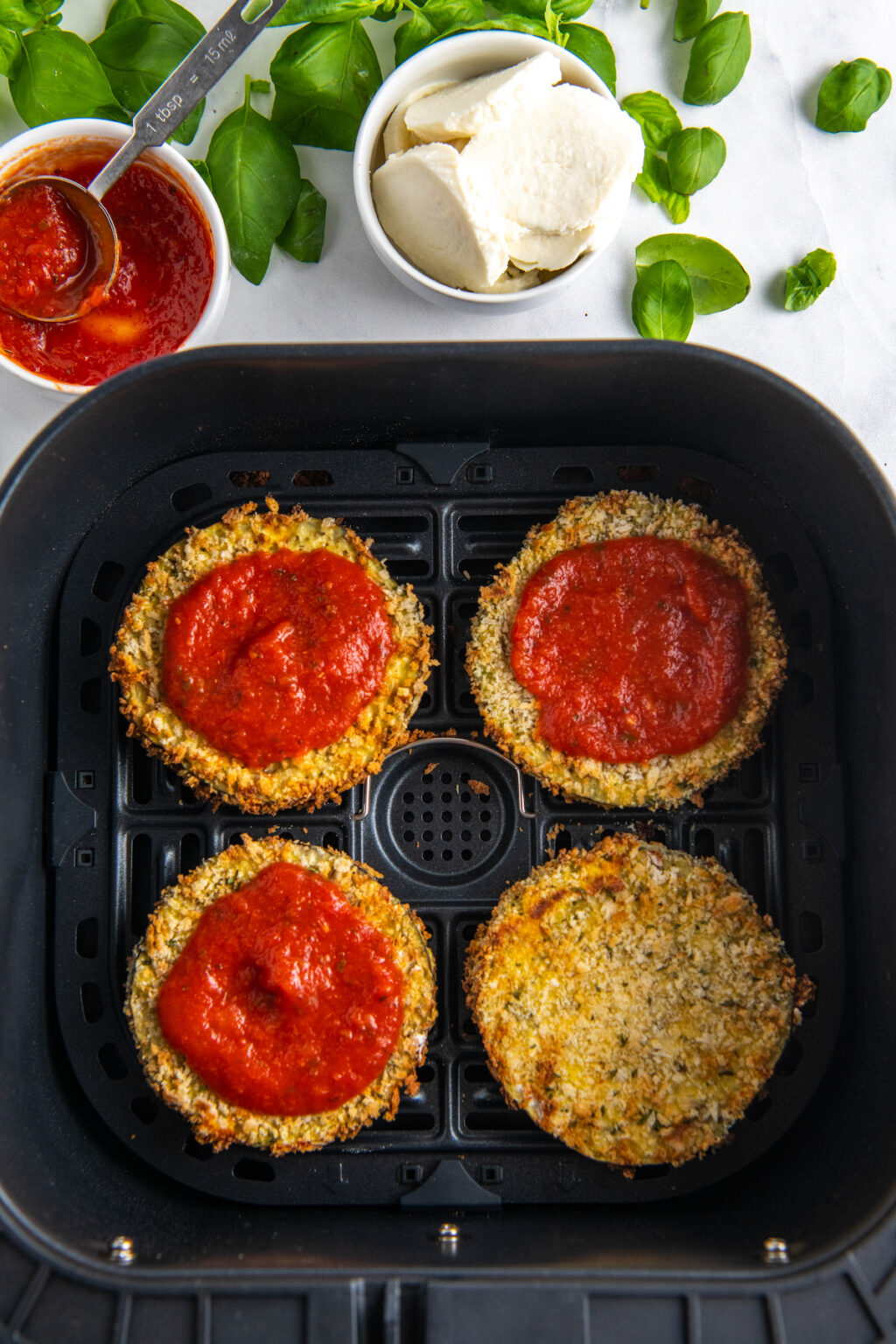 Air Fryer Eggplant Parmesan Recipe Easy Dinner Ideas