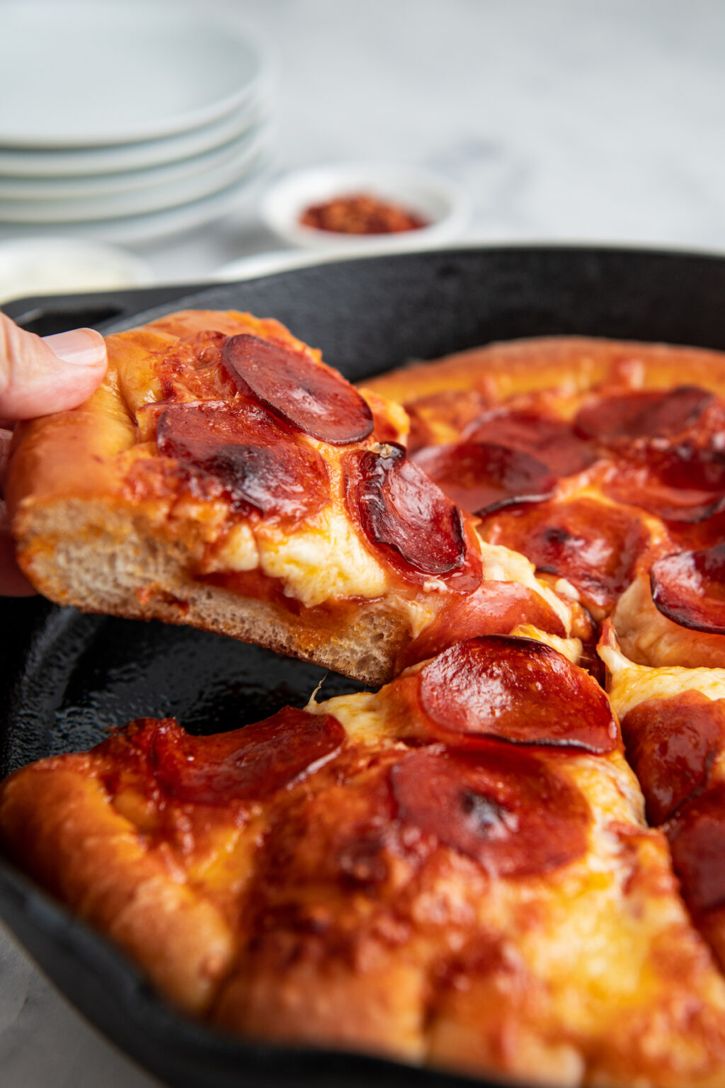 Cast Iron Pizza Recipe Easy Dinner Ideas