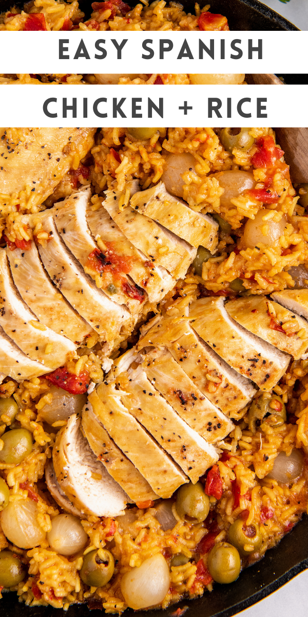 Spanish Chicken and Rice Recipe | Easy Dinner Ideas