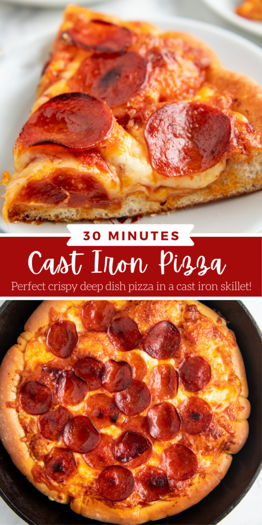 Perfect Cast Iron Pizza | Easy, No-Fail Recipe | Easy Dinner Ideas