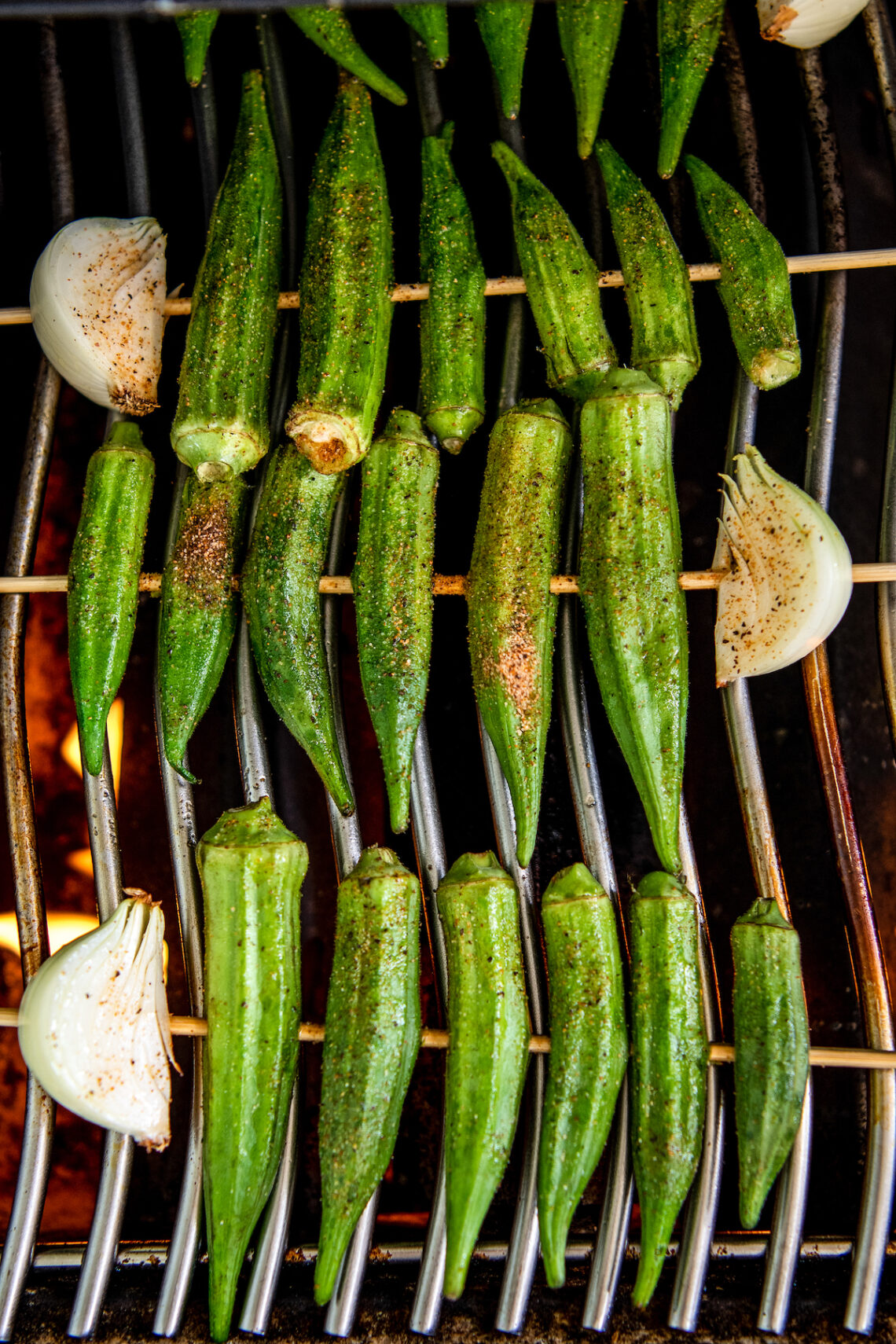 The Best Grilled Okra Recipe! | Easy Dinner Ideas