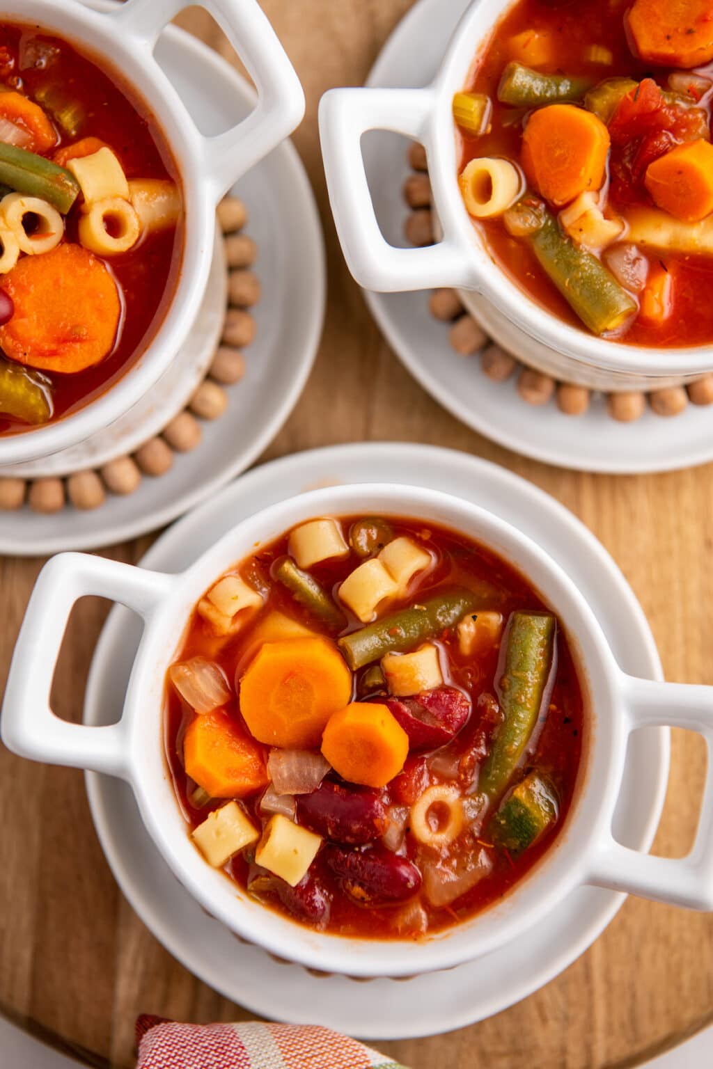 Easy Crockpot Minestrone Soup Recipe Easy Dinner Ideas