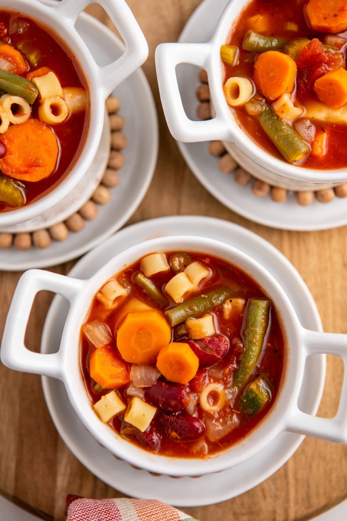 Easy Crockpot Minestrone Soup Recipe Easy Dinner Ideas