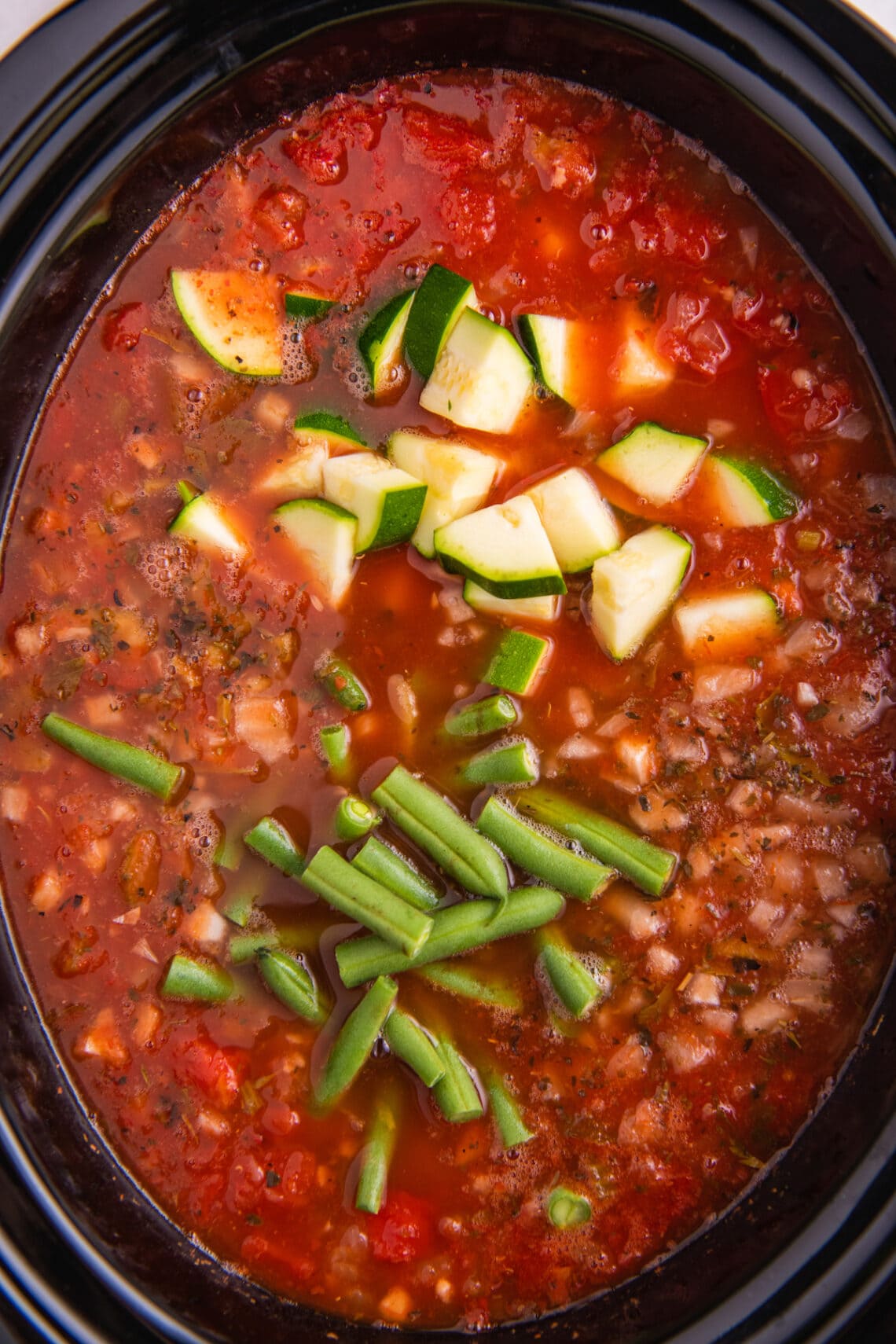 Easy Crockpot Minestrone Soup Recipe Easy Dinner Ideas