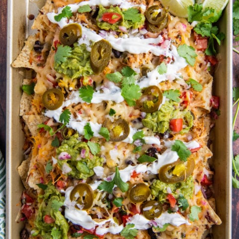 Easy Pulled Pork Nachos (Super Crispy!) | Easy Dinner Ideas