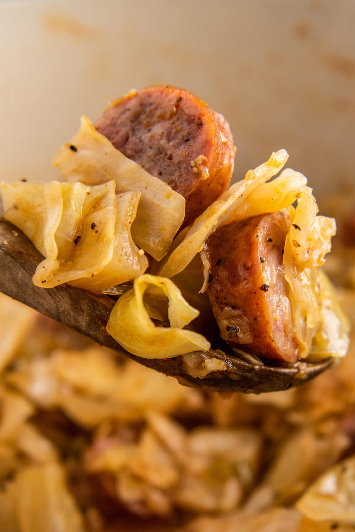 Easy Fried Cabbage and Sausage Recipe | Easy Dinner Ideas