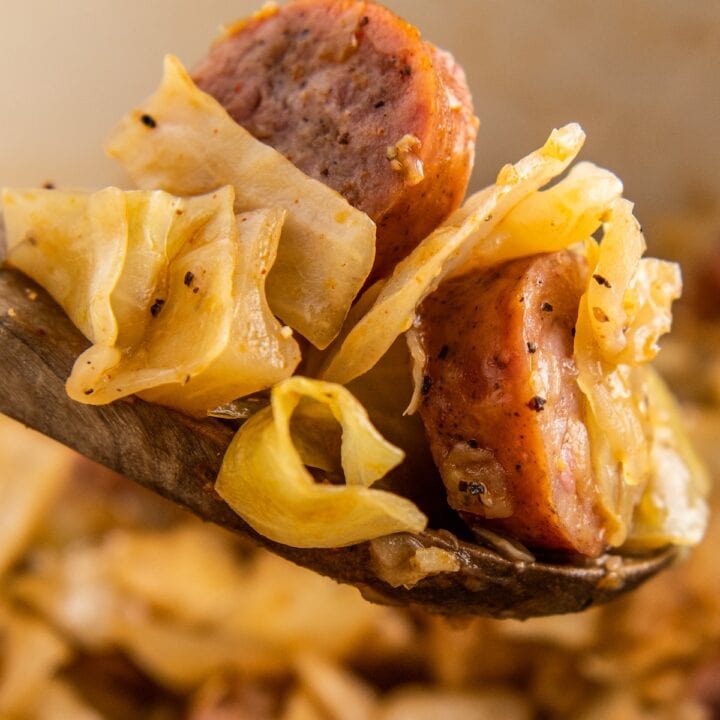 Easy Fried Cabbage And Sausage Recipe | Easy Dinner Ideas