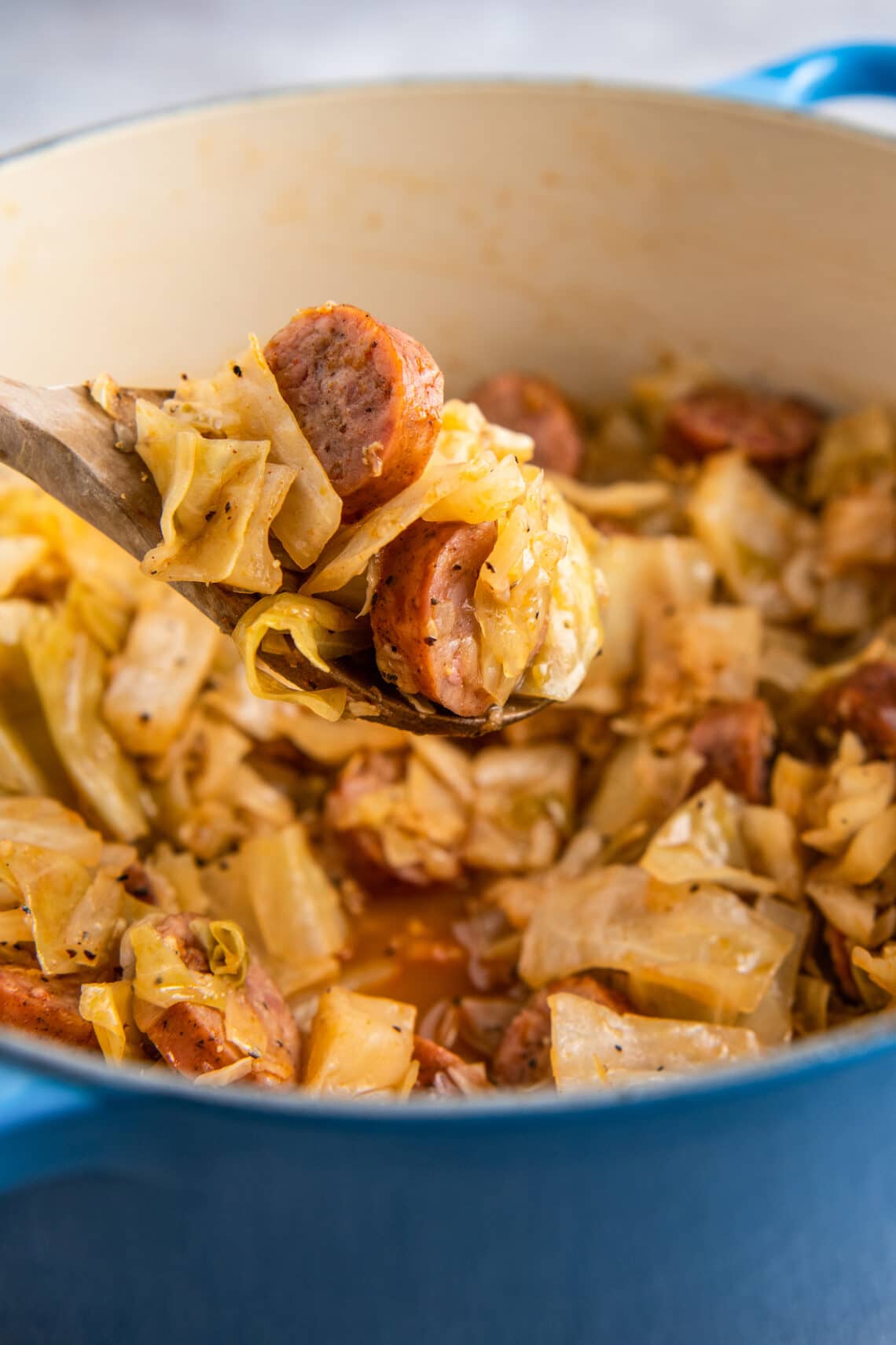 Easy Fried Cabbage and Sausage Recipe | Easy Dinner Ideas