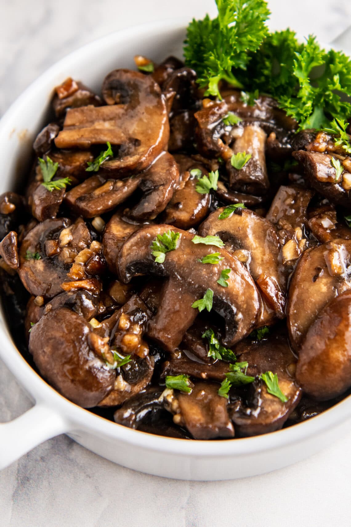 French Onion Sautéed Mushrooms In 10 Minutes! Easy Dinner Ideas