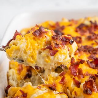 Twice Baked Potato Casserole Recipe | Easy Dinner Ideas