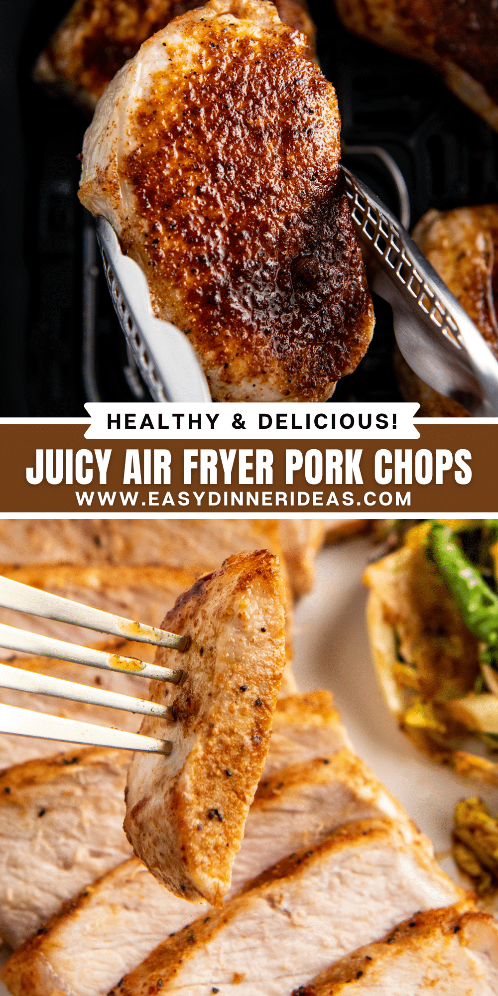 Juicy Air Fryer Pork Chops Recipe | Easy Dinner Ideas