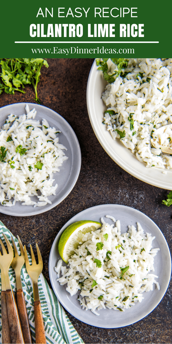 The BEST Cilantro Lime Rice Recipe Easy Dinner Ideas