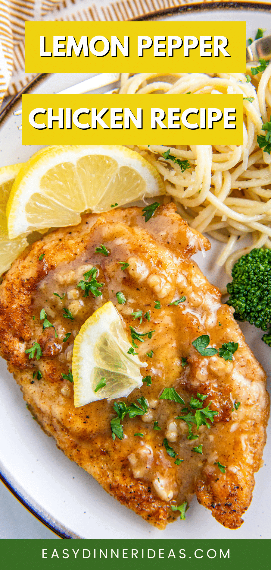 The BEST Lemon Pepper Chicken Recipe Easy Dinner Ideas   Easy Lemon Pepper Chicken Recipe Image 