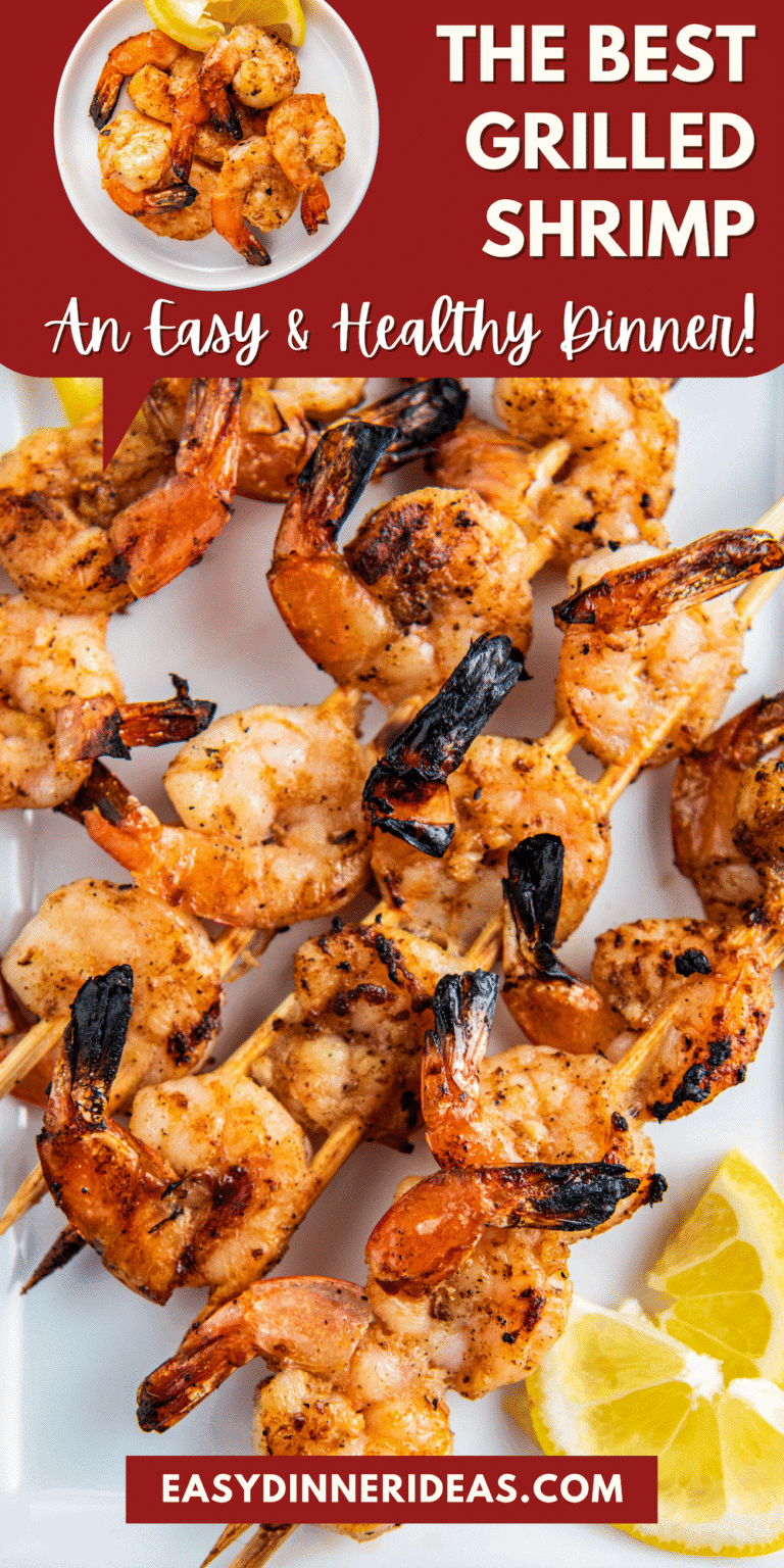 The Best Grilled Shrimp In 15 Minutes | Easy Dinner Ideas