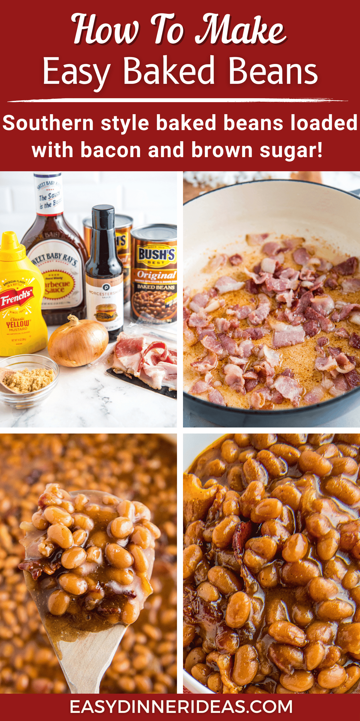 Easy Southern Baked Beans Easy Dinner Ideas