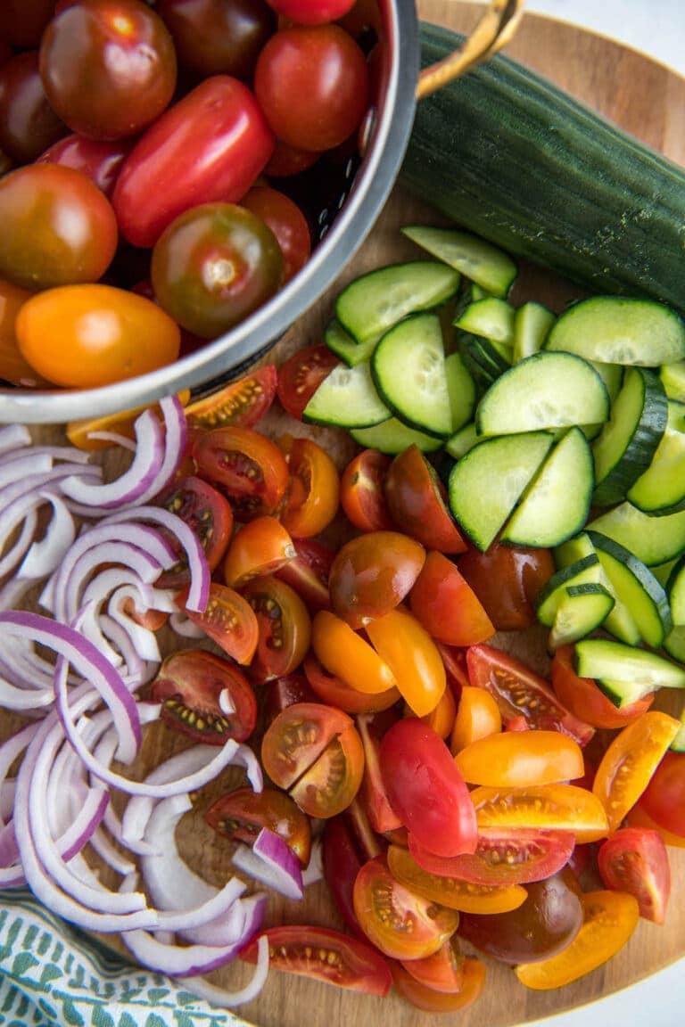 Easy Cucumber And Tomato Salad Recipe