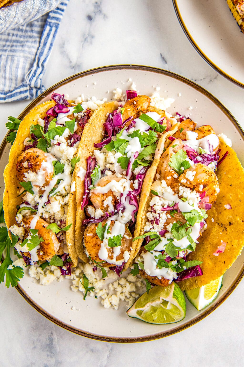 Easy Shrimp Tacos With Slaw In 20 Minutes! | Easy Dinner Ideas