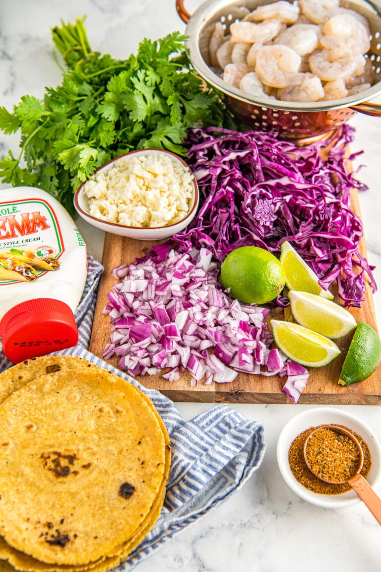 Easy Shrimp Tacos With Slaw In 20 Minutes! Easy Dinner Ideas