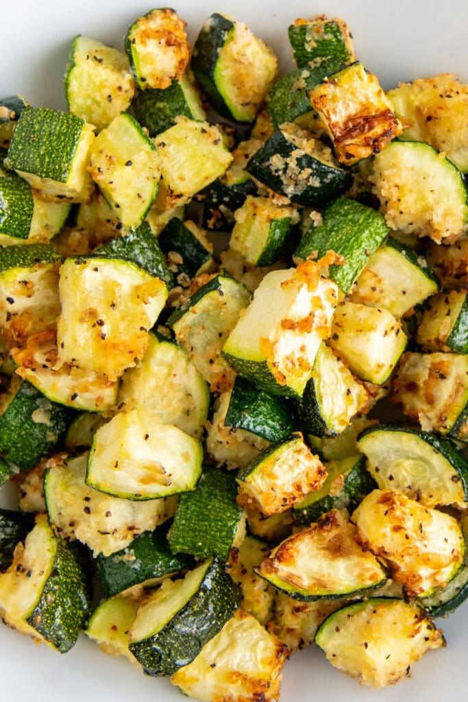 Crispy Air Fryer Zucchini | Easy Dinner Ideas