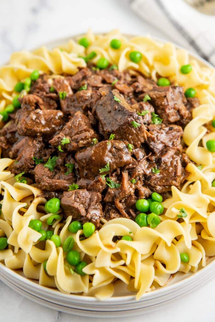 The BEST Crockpot Beef Tips Recipe | Easy Dinner Ideas