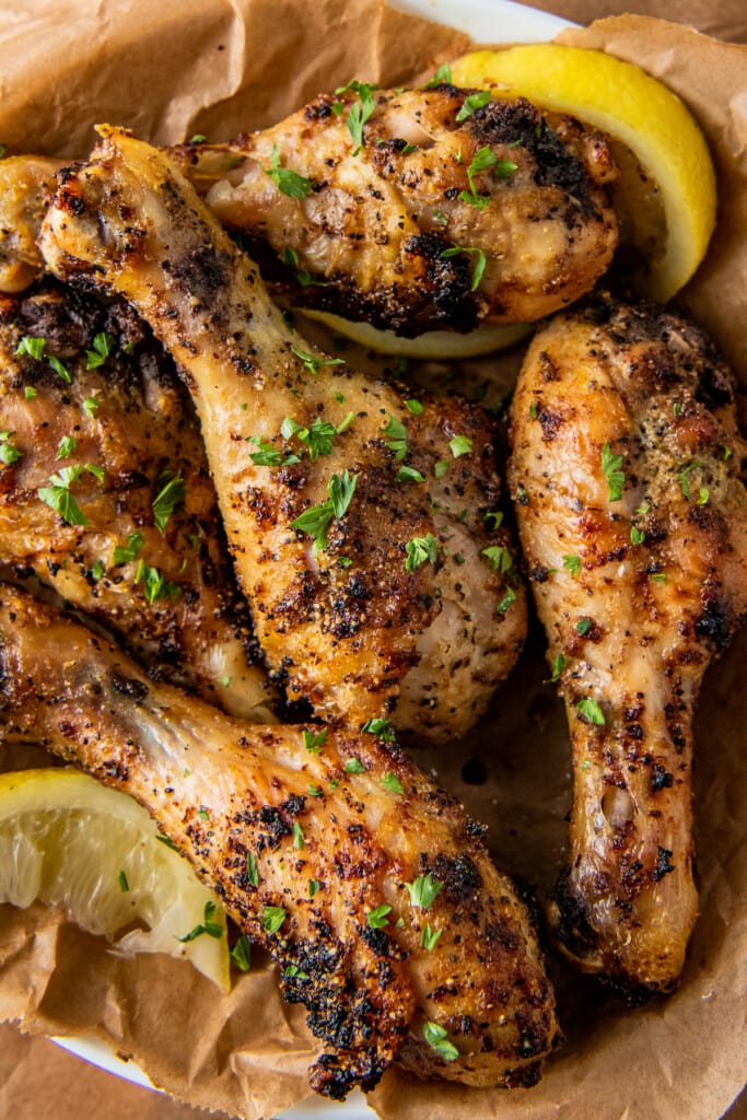 Air Fryer Lemon Pepper Chicken Drumsticks | Easy Dinner Ideas