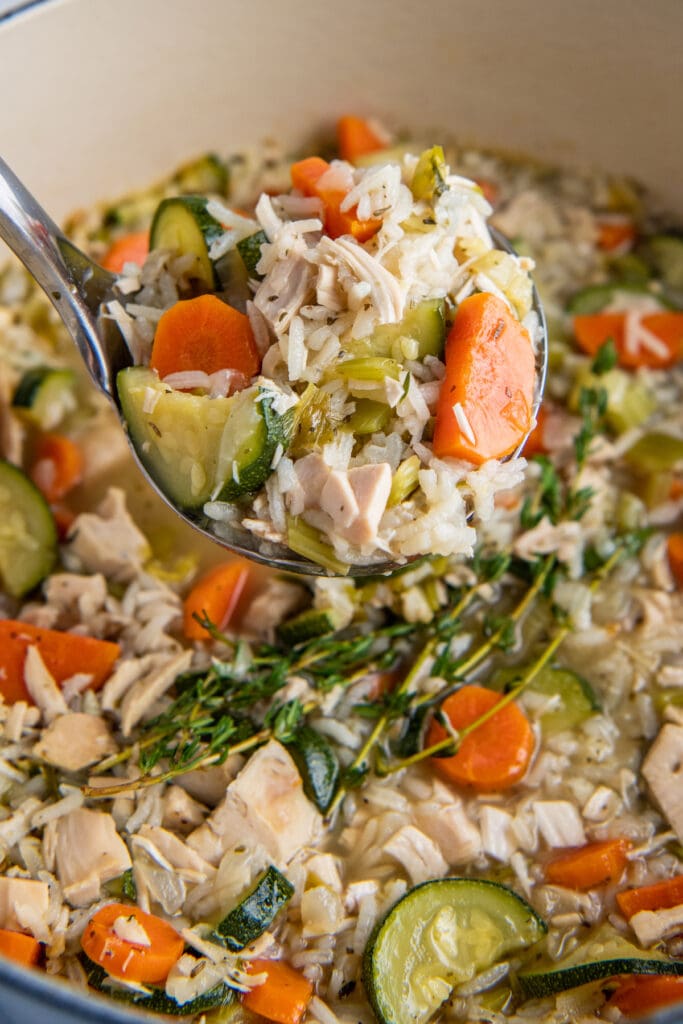 Chicken and Rice Soup | Easy Dinner Ideas
