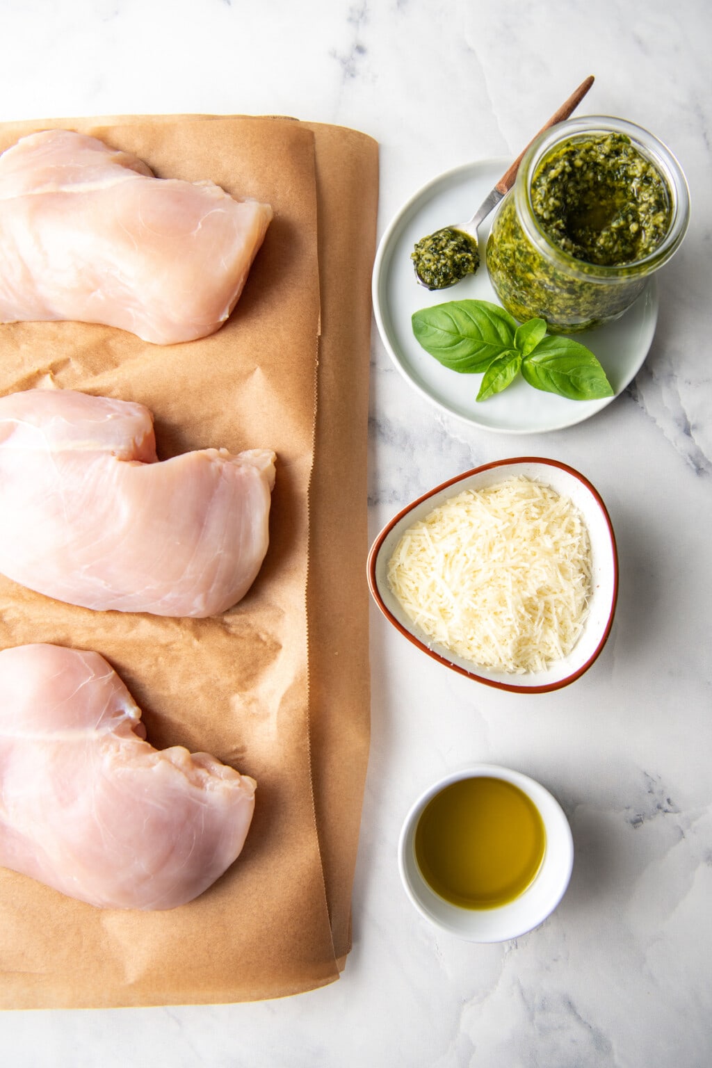 Healthy Pesto Chicken Recipe Easy Dinner Ideas