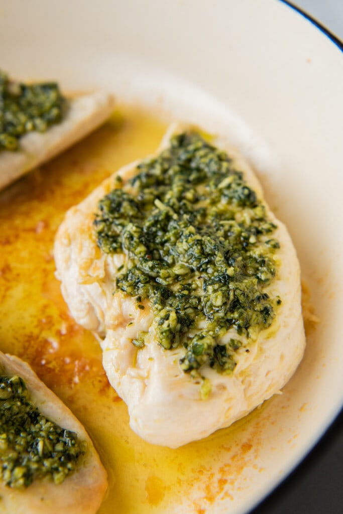 Healthy Pesto Chicken Recipe | Easy Dinner Ideas