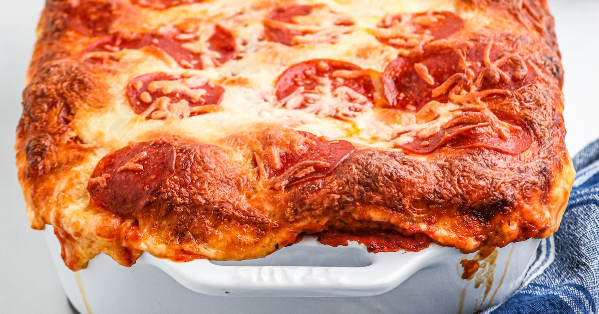Pizza Casserole Easy Dinner Ideas