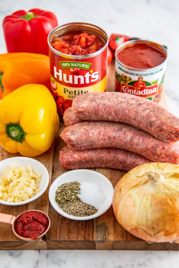 Sausage, Peppers, and Onions Easy Dinner Ideas
