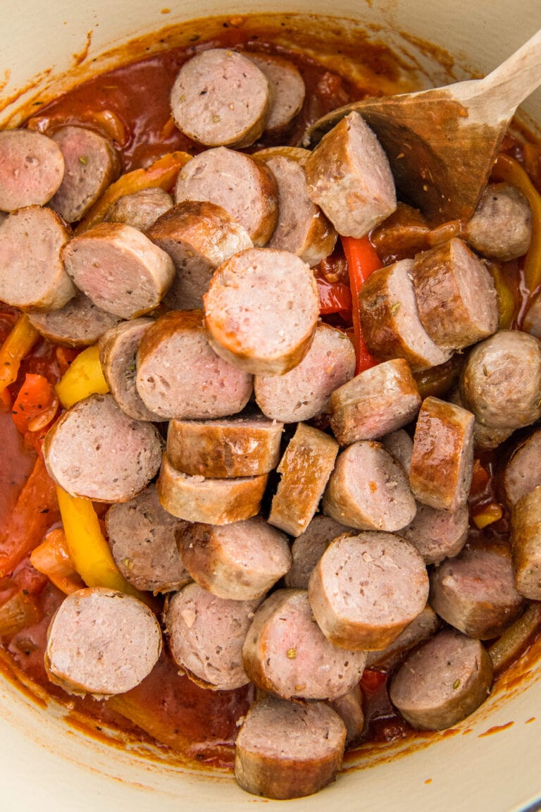 Sausage Peppers And Onions Easy Dinner Ideas   Sausage Peppers And Onions 8 768x1152 