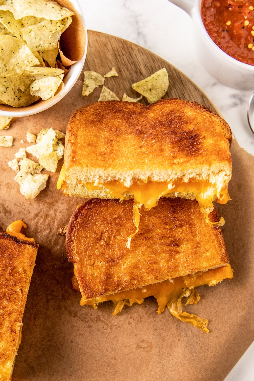 Air Fryer Grilled Cheese Easy Dinner Ideas