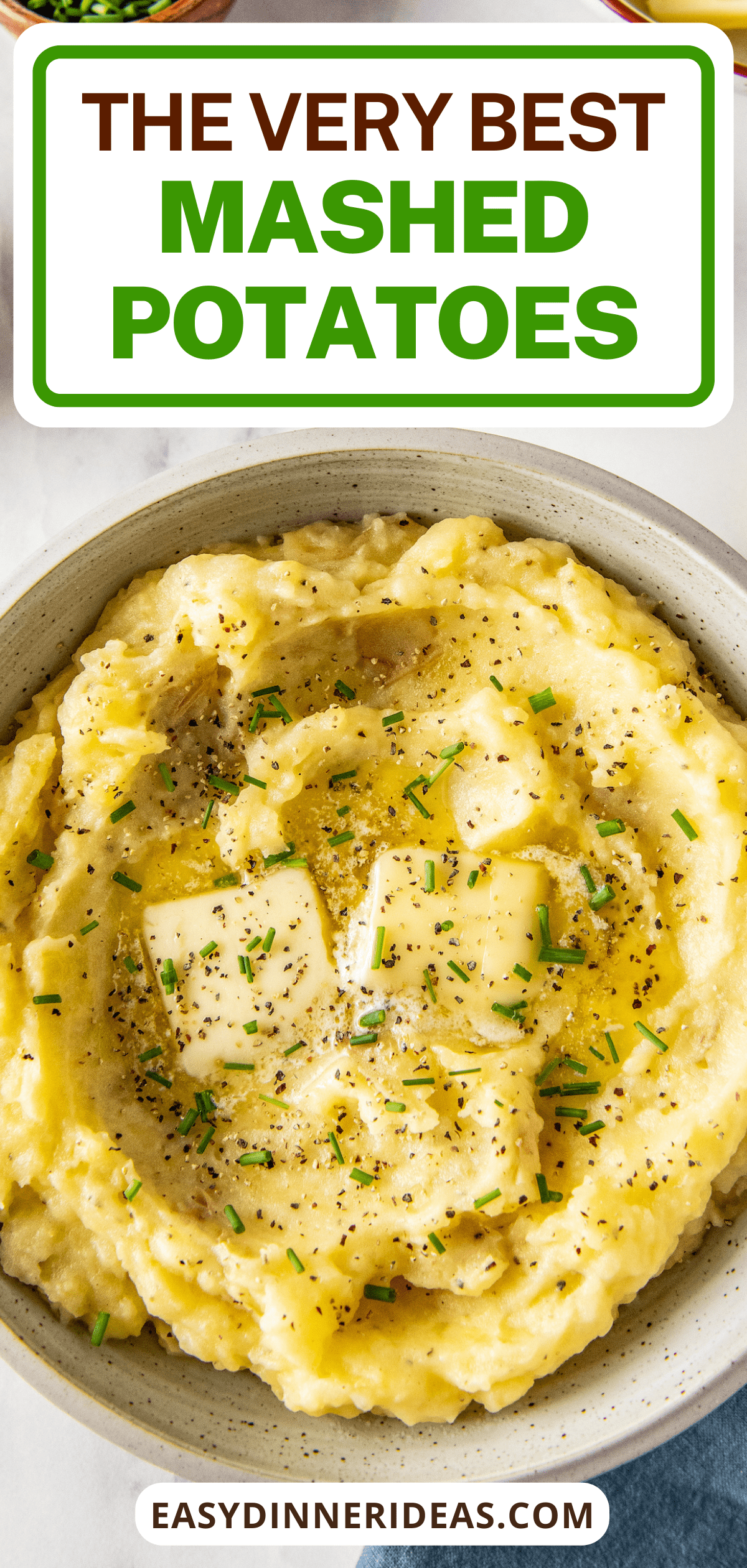 The Best Mashed Potatoes Recipe Easy Dinner Ideas 