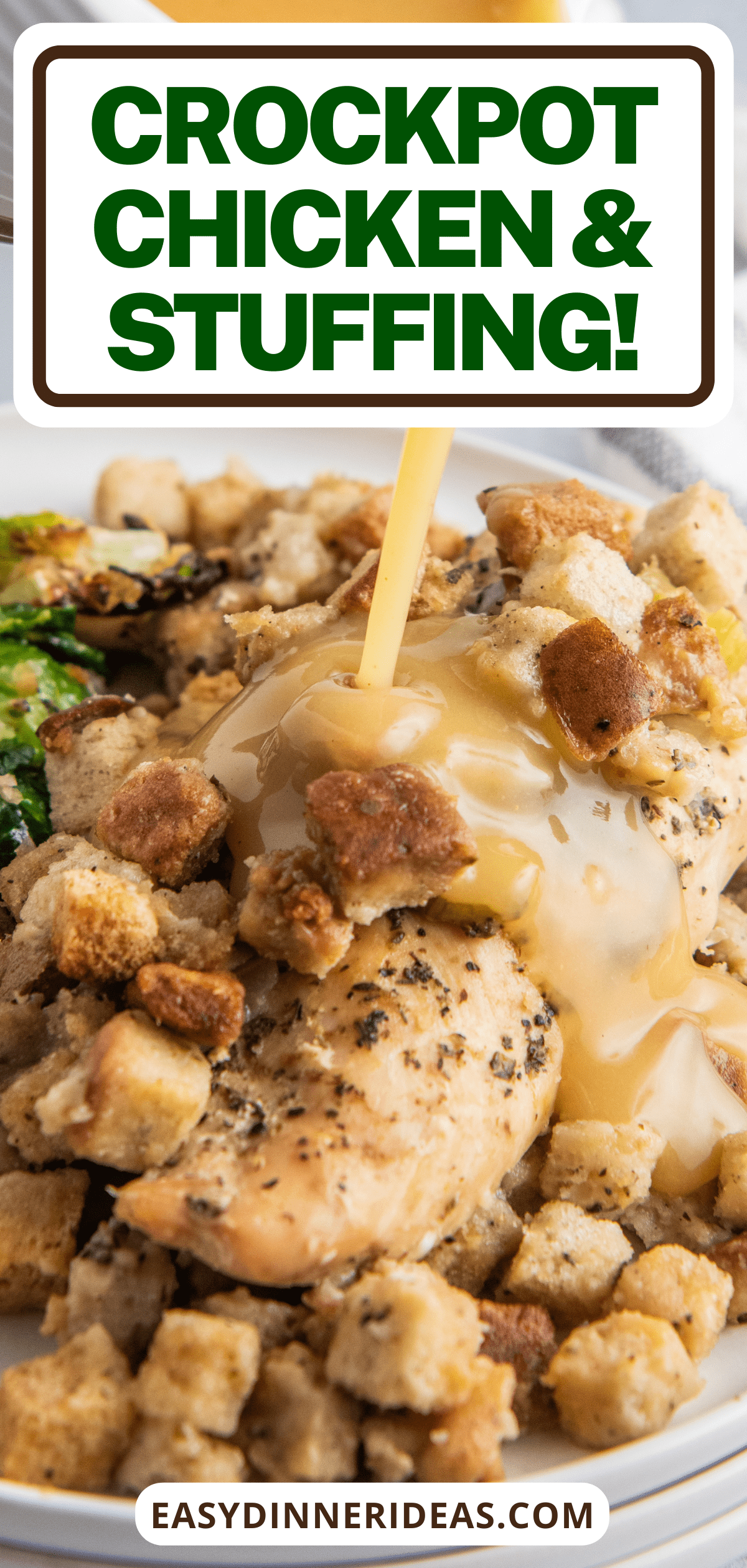 Crockpot Chicken And Stuffing | Easy Dinner Ideas