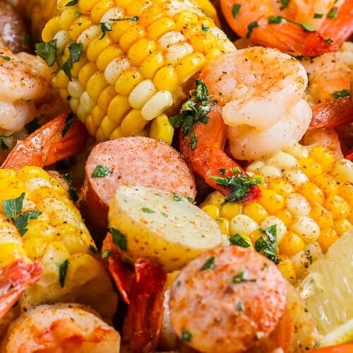 Easy Cajun Shrimp Boil Recipe in 30 Minutes! | Easy Dinner Ideas