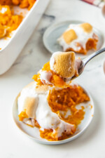Sweet Potato Casserole with Marshmallows | Easy Dinner Ideas