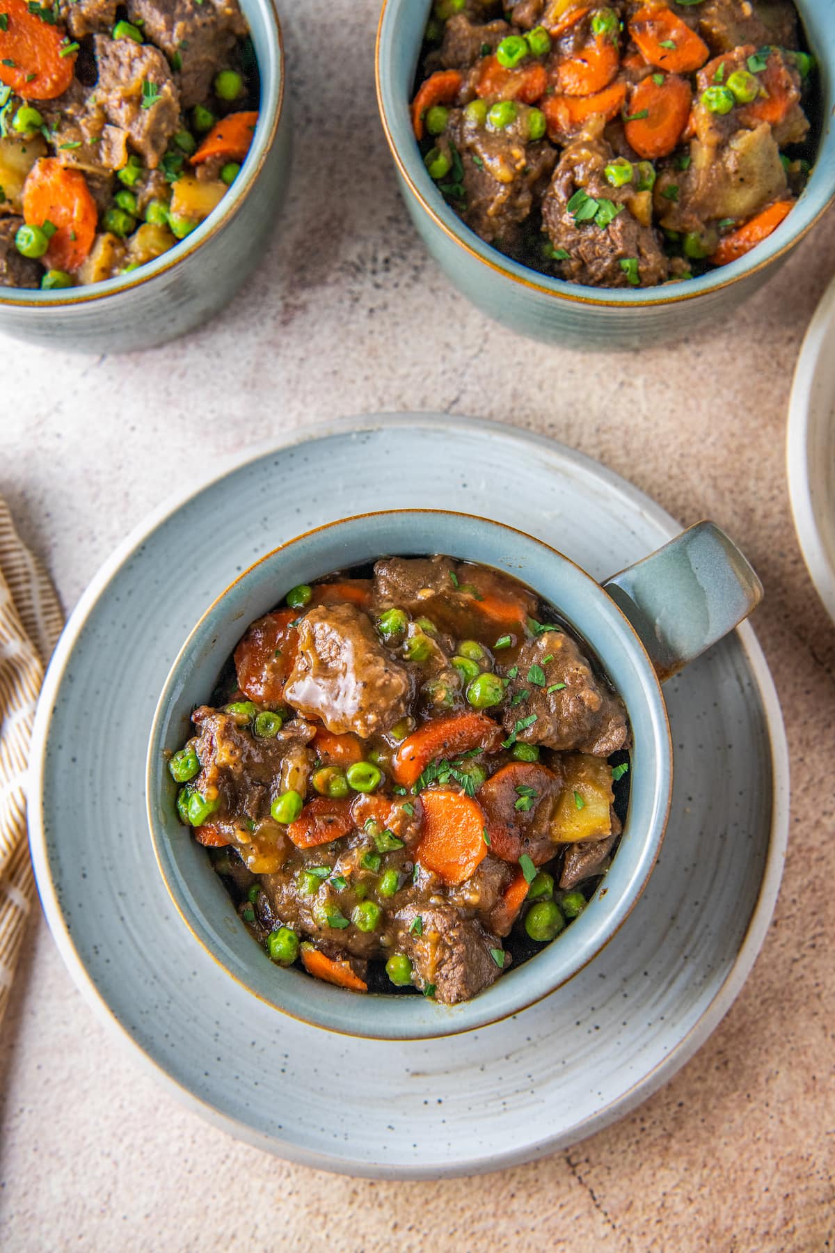 Beef Stew with Carrots & Potatoes