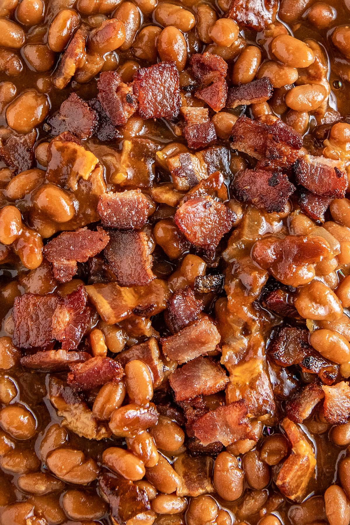 Slow Cooker Baked Beans - The Magical Slow Cooker