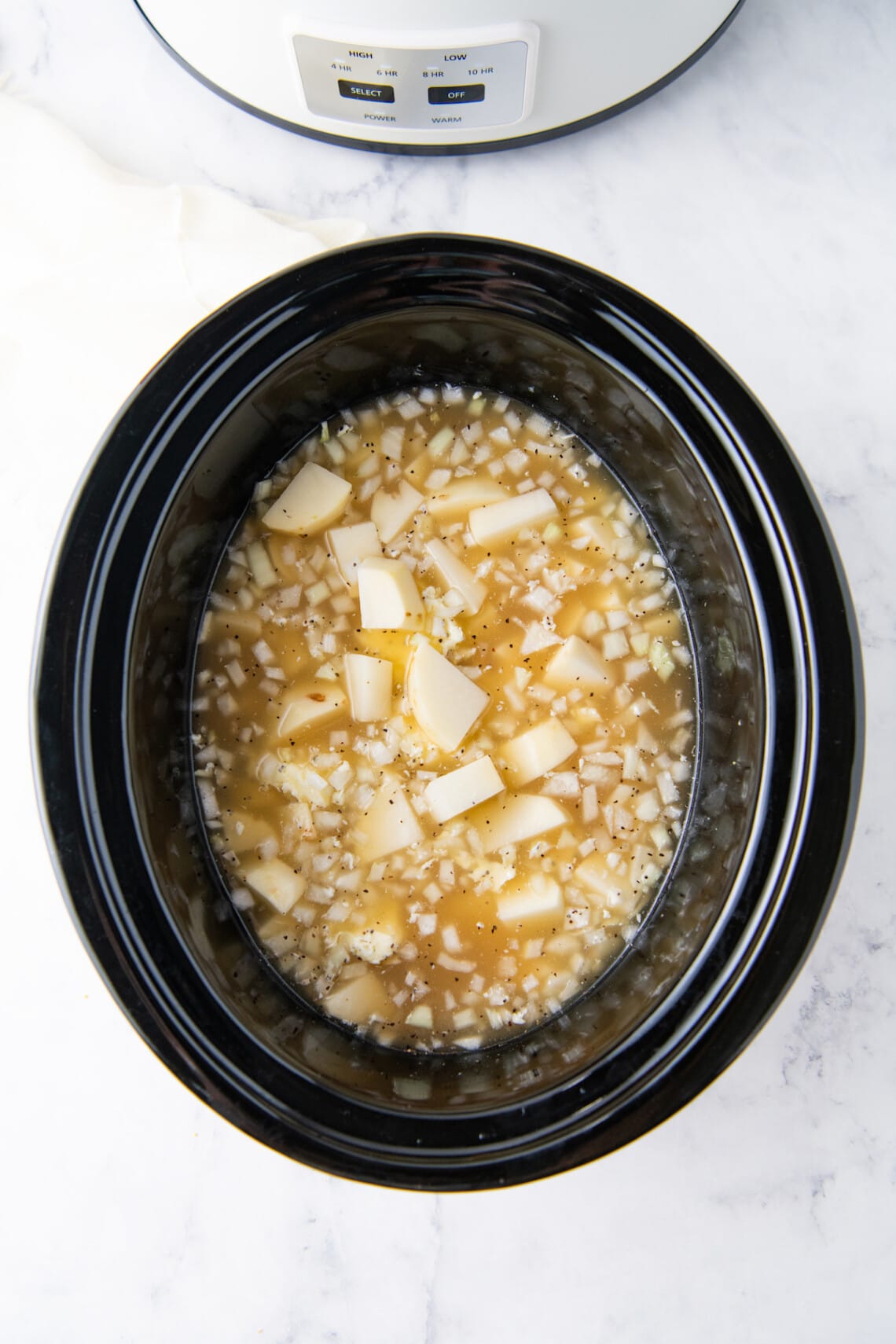 Crockpot Baked Potato Soup | Easy Dinner Ideas