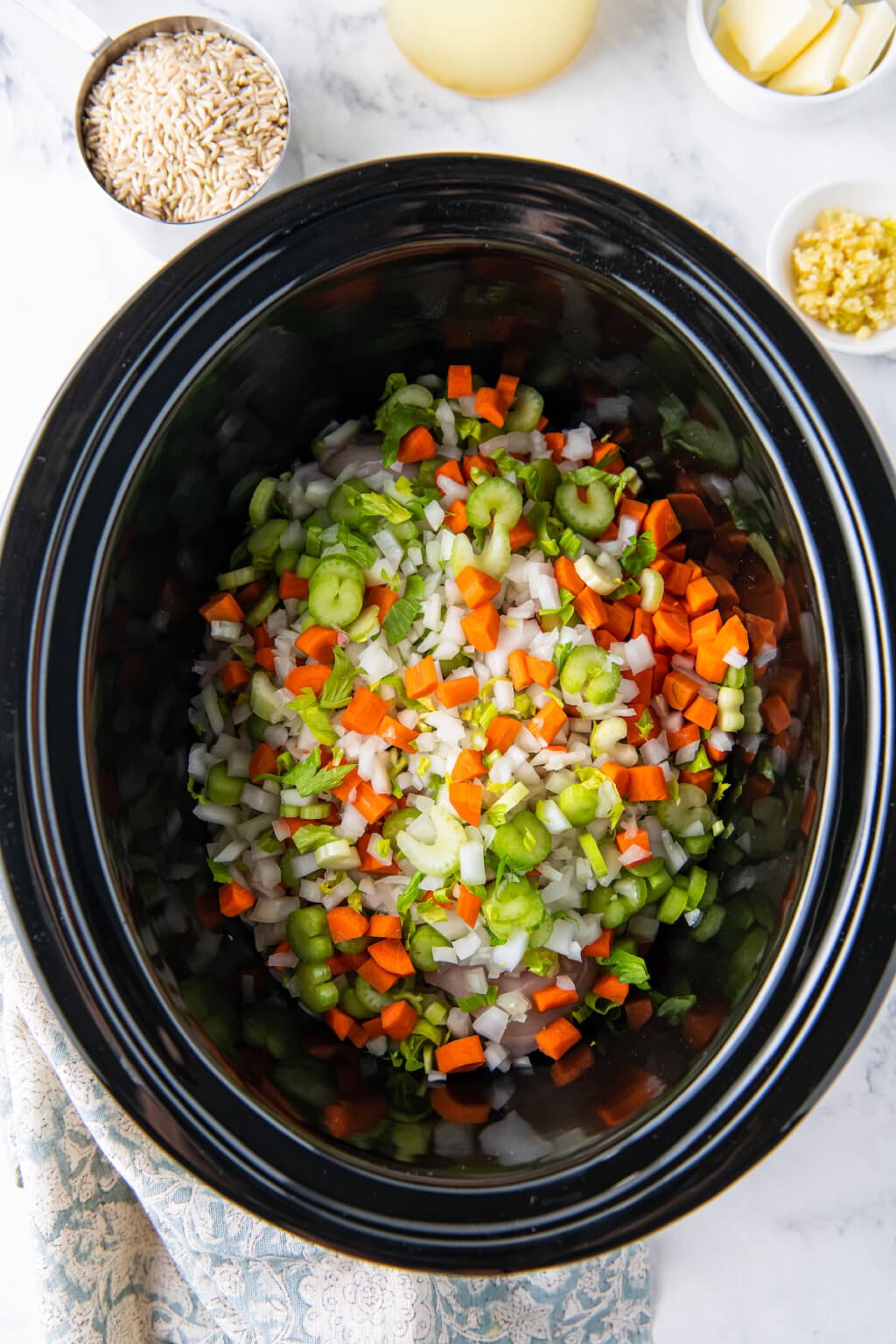 Crockpot Chicken and Rice | Easy Dinner Ideas
