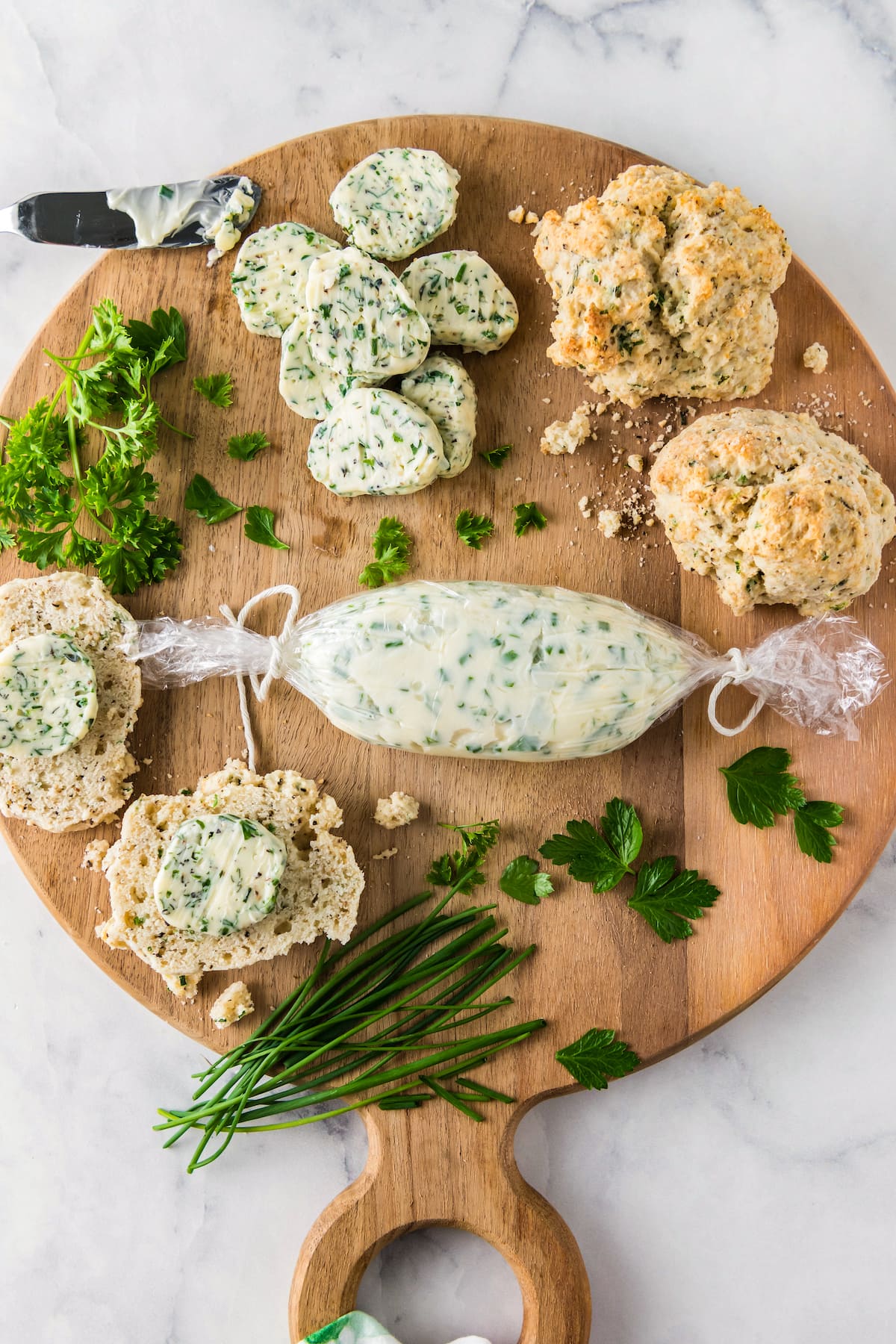 Garlic Herb Butter - To Eat, Drink & Be Married