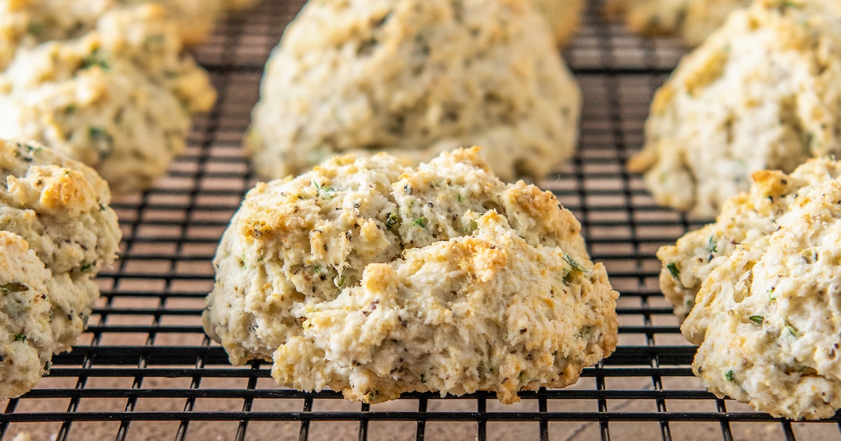 Herb Drop Biscuits Easy Dinner Ideas