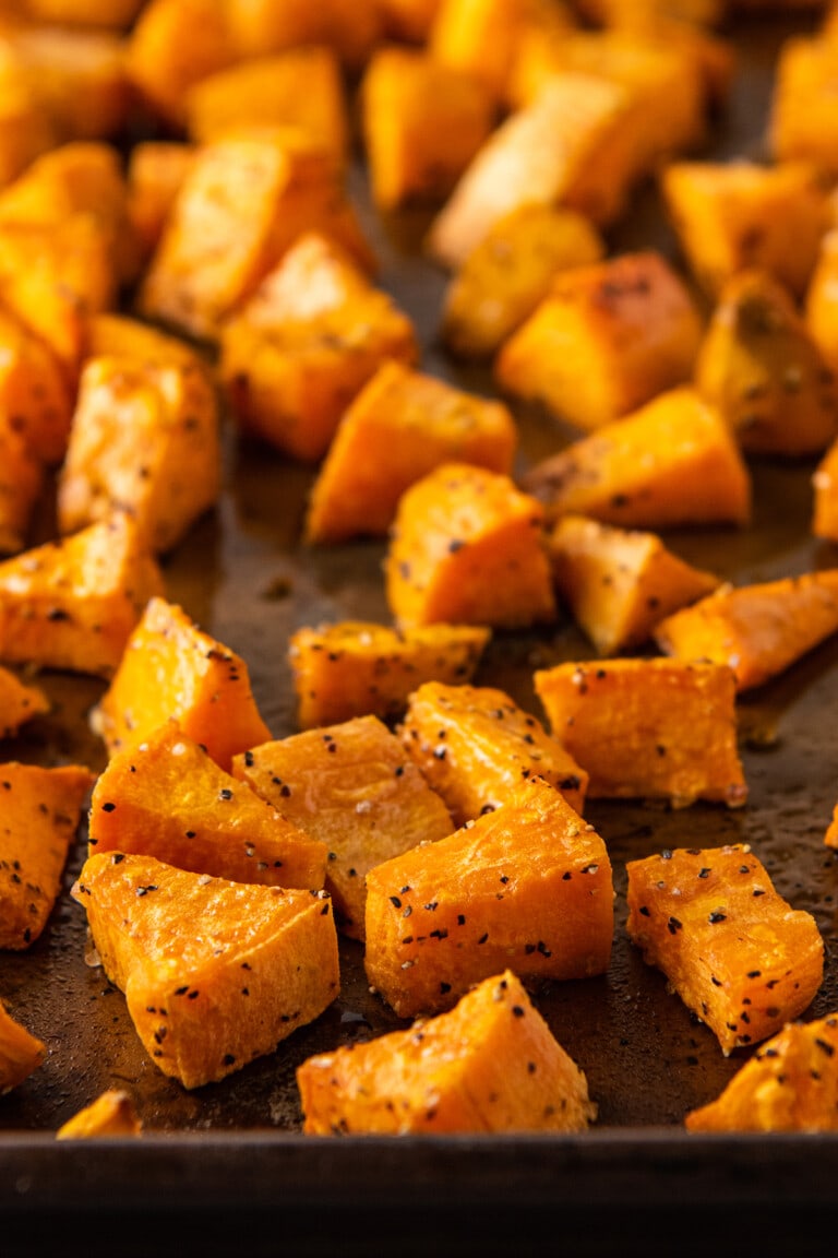 Roasted Sweet Potatoes | Easy Dinner Ideas