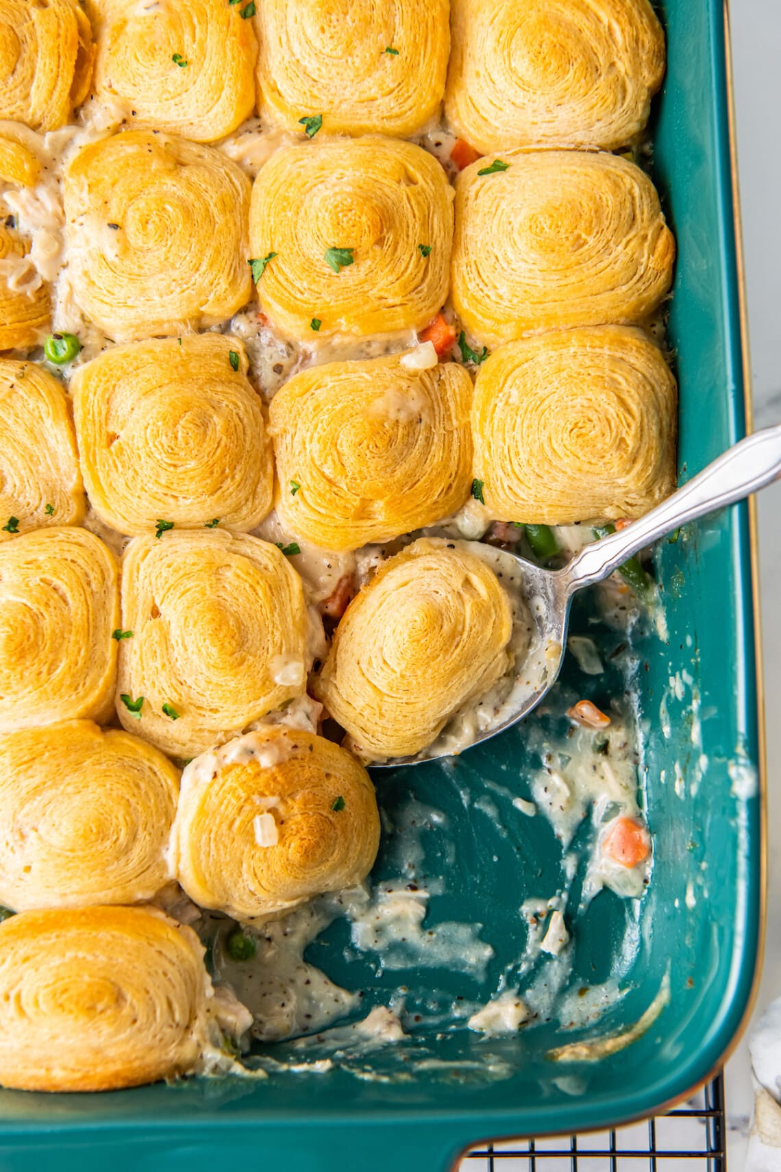 Chicken Pot Pie Casserole | Easy Dinner Ideas