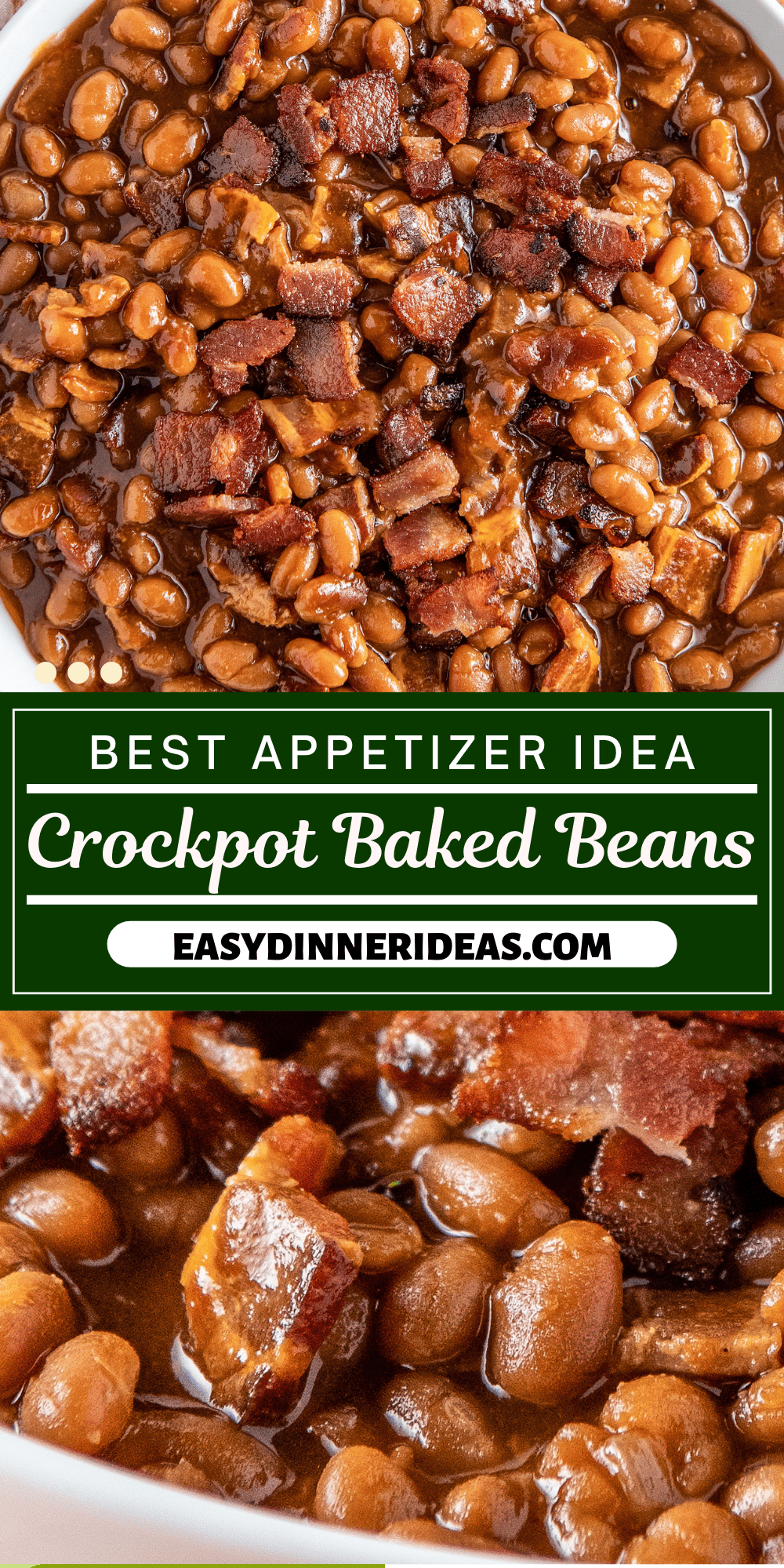 Crockpot Baked Beans Recipe | Easy Dinner Ideas