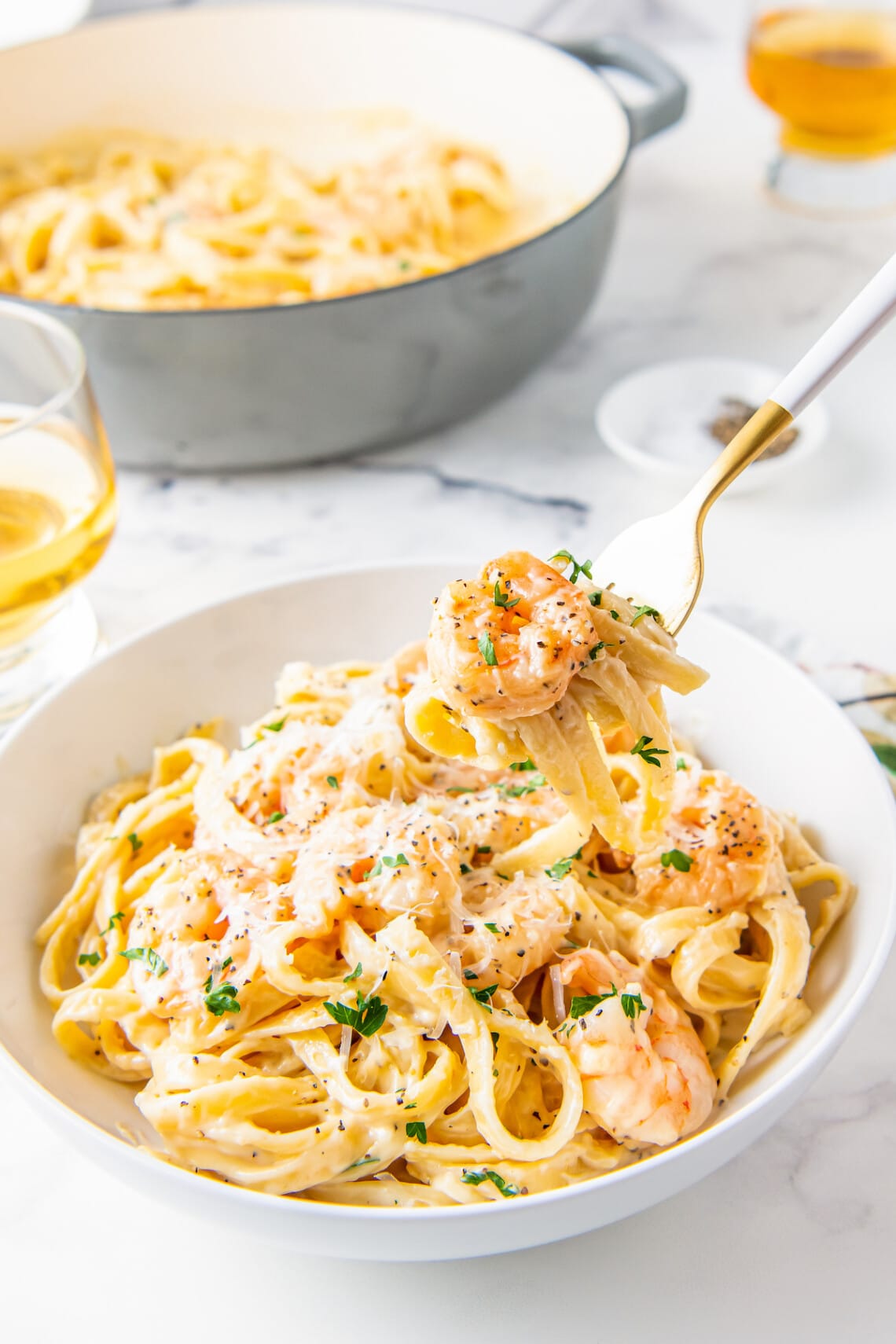 Shrimp Alfredo Easy Dinner Ideas